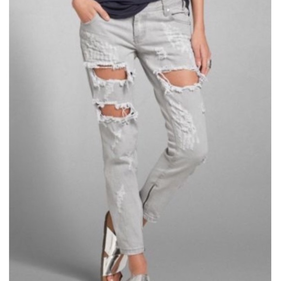 2/$50🍑 ONE TEASPOON Grey Wash Trashed Freebirds - Picture 6 of 9